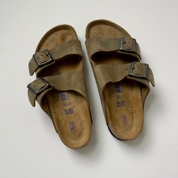 Birkenstock faded khaki Sandals - Picture 4 of 6